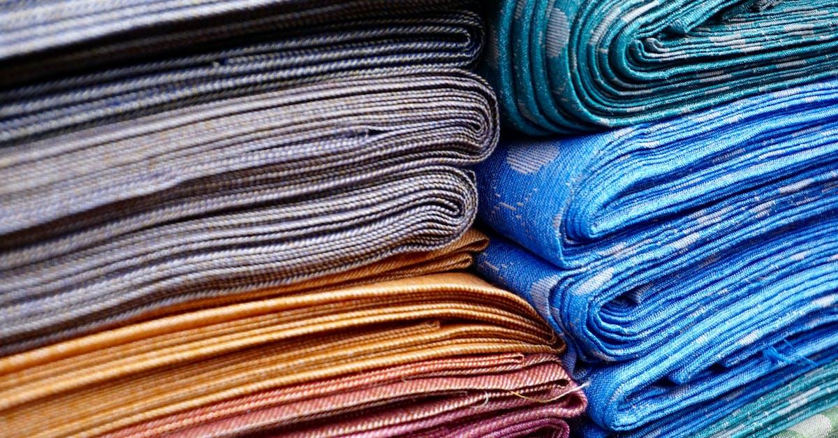 8 Textilier och vad de används till